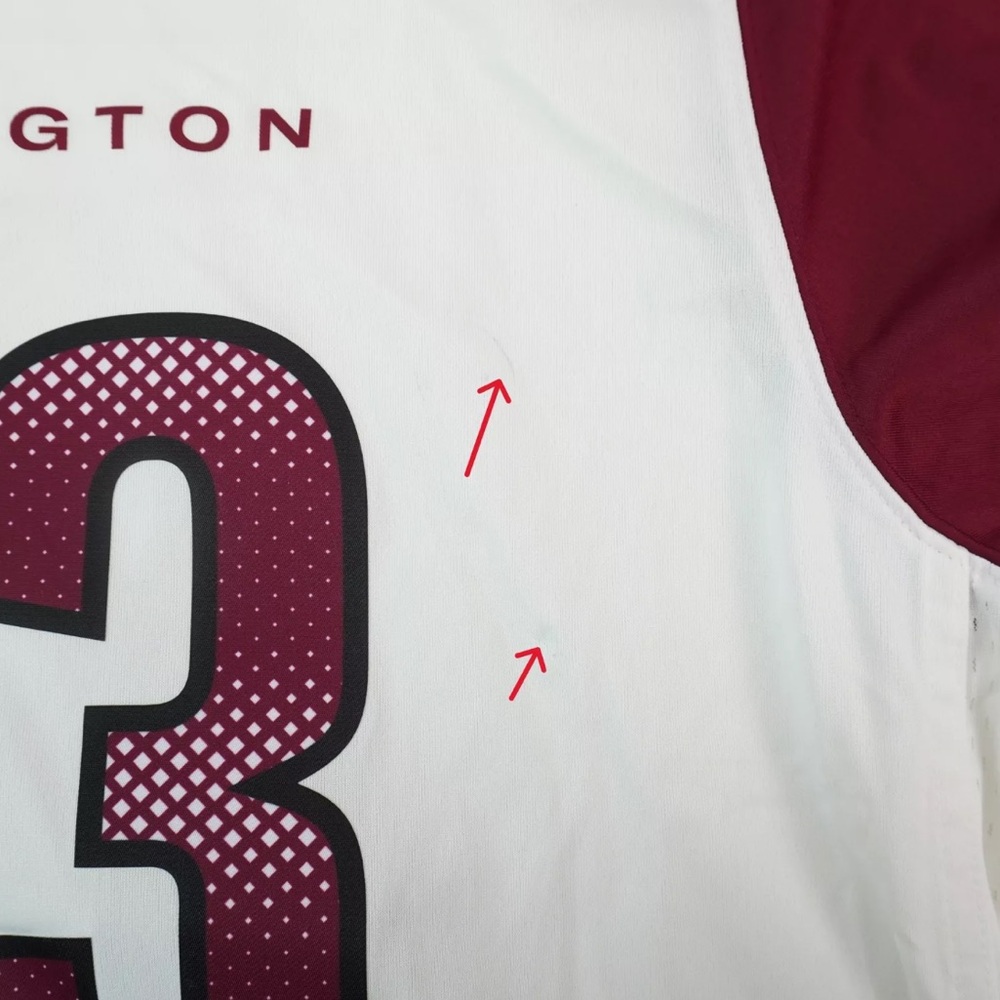 ❌SOLD❌ [Nike] Washington Commanders #23 White Football Jersey Men's Size XL - Picture 4 of 6